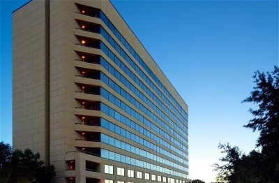 Austin hotel exterior building